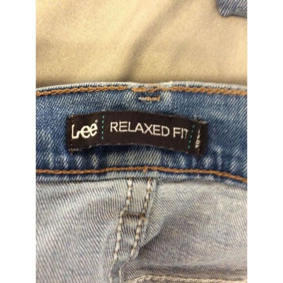 LEE Women Relaxed Fit Size 18 M Blue Jeans - Picture 4 of 4
